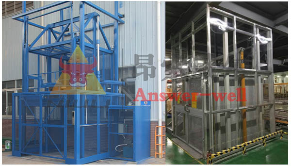 如何选择升降货梯生产厂家_导轨链条式升降机_固定升降机